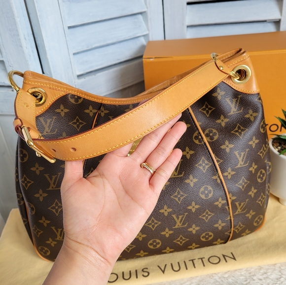 💕DISCONTINUED Beautiful Hobo LOUIS VUITTON Monogram Galliera PM - Picture 3 of 16